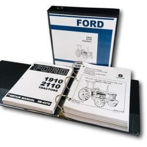 Ford 1910 2110 Tractor Service Parts Manual Repair Set Workshop Repair Catalog