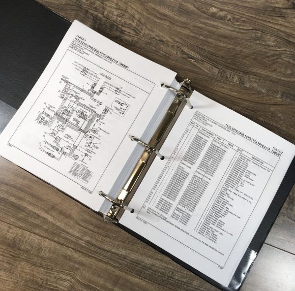 Ford 1910 2110 Tractor Service Parts Manual Repair Set Workshop Repair Catalog - Image 9