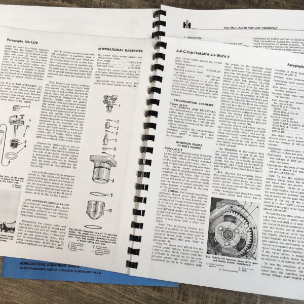 Ih Farmall Super Md Mdv Tractor Service Manual Set Repair Shop Workshop Book - Image 7