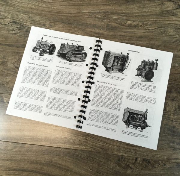 Ih Farmall Super Md Mdv Tractor Service Manual Set Repair Shop Workshop Book - Image 11