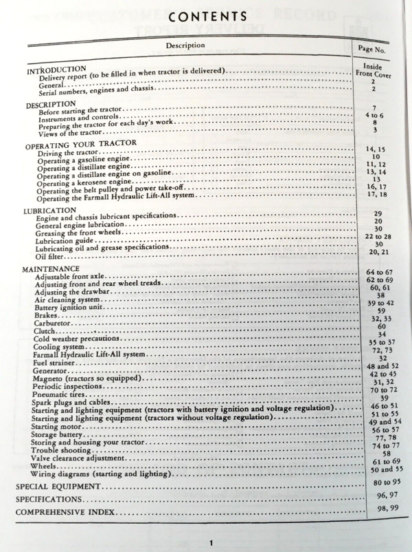 IH Farmall H HV Tractor Service Parts Operators Manuals Owners Shop Repair Books - Image 4