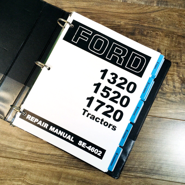 Ford 1520 Tractor Service Parts Operators Manual Owners Repair Shop Set Workshop - Image 2