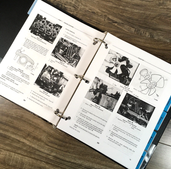 Ford 1520 Tractor Service Parts Operators Manual Owners Repair Shop Set Workshop - Image 4