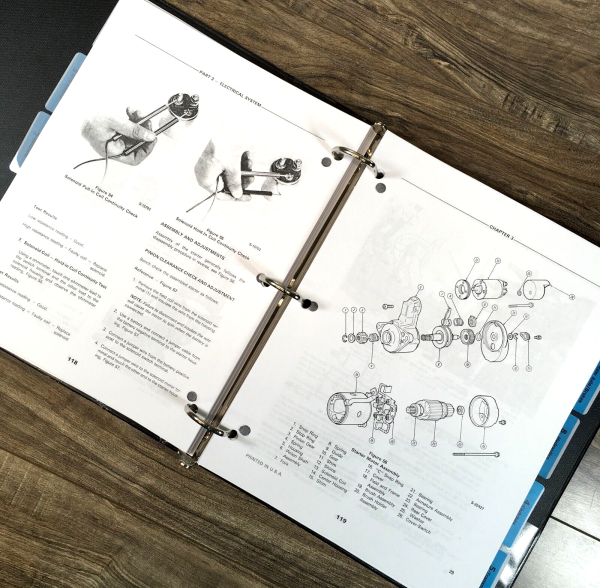 Ford 1520 Tractor Service Parts Operators Manual Owners Repair Shop Set Workshop - Image 5
