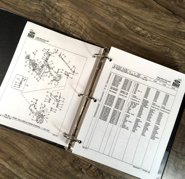 Ford 1520 Tractor Service Parts Operators Manual Owners Repair Shop Set Workshop - Image 11