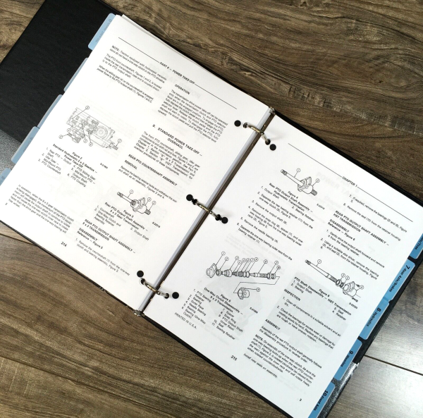 Ford 1120 Tractor Service Parts Operators Manual Owners Repair Shop Set Workshop - Image 7