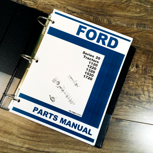 Ford 1120 Tractor Service Parts Operators Manual Owners Repair Shop Set Workshop - Image 9