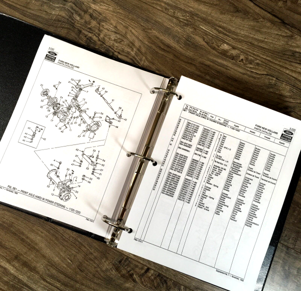 Ford 1120 Tractor Service Parts Operators Manual Owners Repair Shop Set Workshop - Image 11