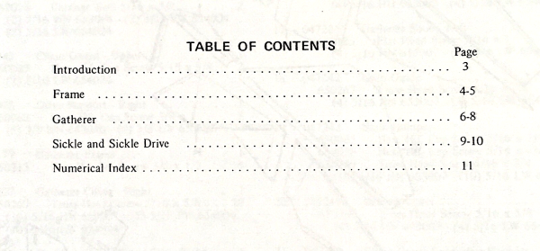 Gehl CA 660 One Row Attachment Service Parts Manual Catalog Book Assembly - Image 2