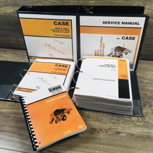 Case 480D 480LL CK Backhoe Loader Landscaper Service Manual Parts Operators Set