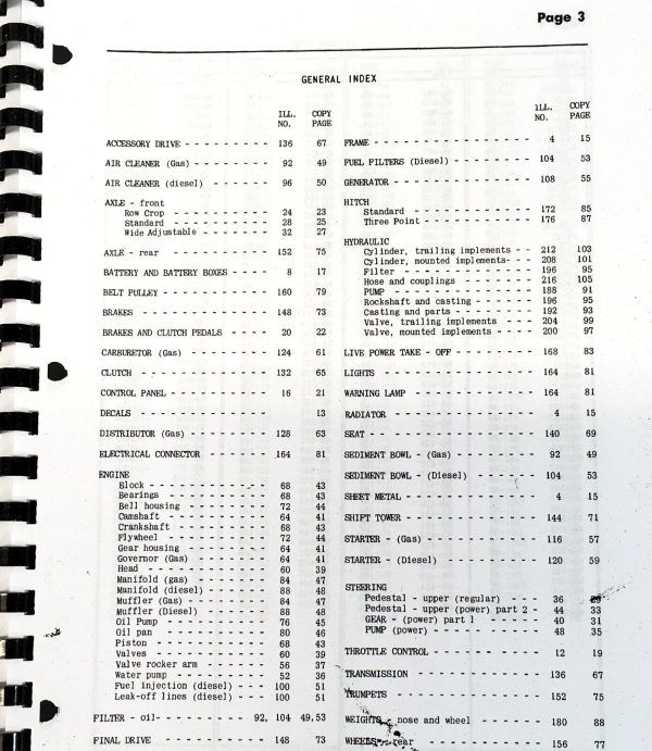Cockshutt 550 Tractor Parts Operators Manual Set Owners Catalog Assembly Book - Image 2