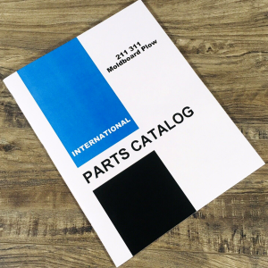 Farmall International 211 311 Moldboard Plow Parts Manual Catalog Book Assembly