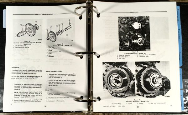 Ford 1110 1210 Tractor Service Manual Repair Shop Technical Workshop Overhaul - Image 4