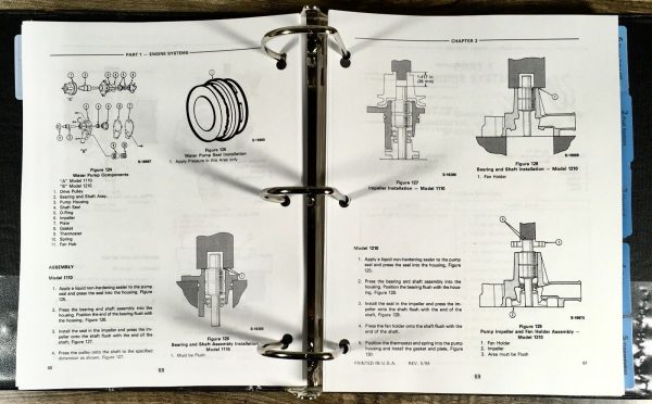 Ford 1110 1210 Tractor Service Manual Repair Shop Technical Workshop Overhaul - Image 6
