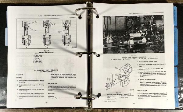 Ford 1110 1210 Tractor Service Manual Repair Shop Technical Workshop Overhaul - Image 7