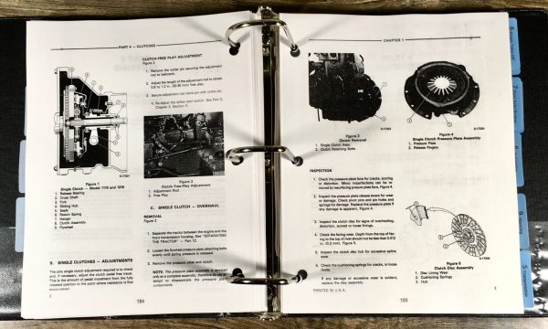 Ford 1110 1210 Tractor Service Manual Repair Shop Technical Workshop Overhaul - Image 9