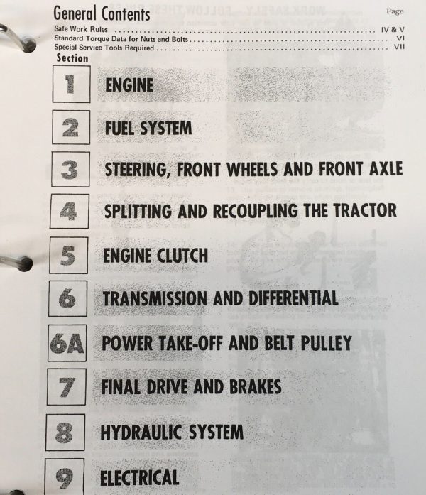 Farmall International Cub Cub Lo-Boy Tractor Service Manual Parts Catalog Book - Image 3