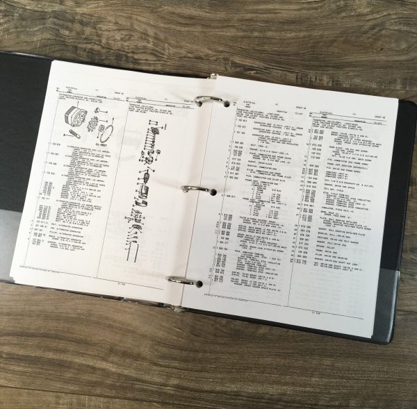Farmall International Cub Cub Lo-Boy Tractor Service Manual Parts Catalog Book - Image 11