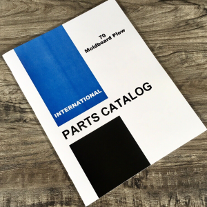 Farmall International 70 Moldboard Plow Parts Manual Catalog Book Assembly