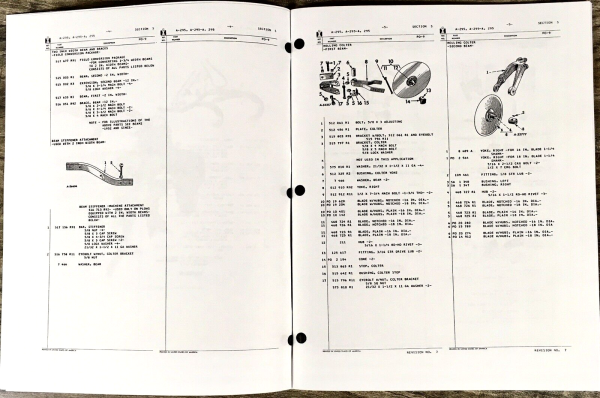 Farmall International 295 A295 A295A Moldboard Plow Parts Manual Catalog Book - Image 3