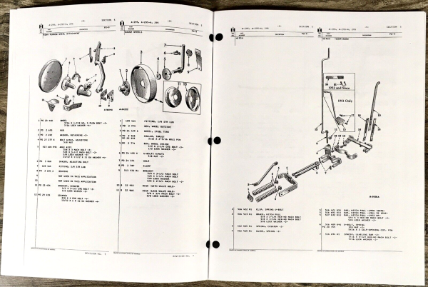Farmall International 295 A295 A295A Moldboard Plow Parts Manual Catalog Book - Image 4