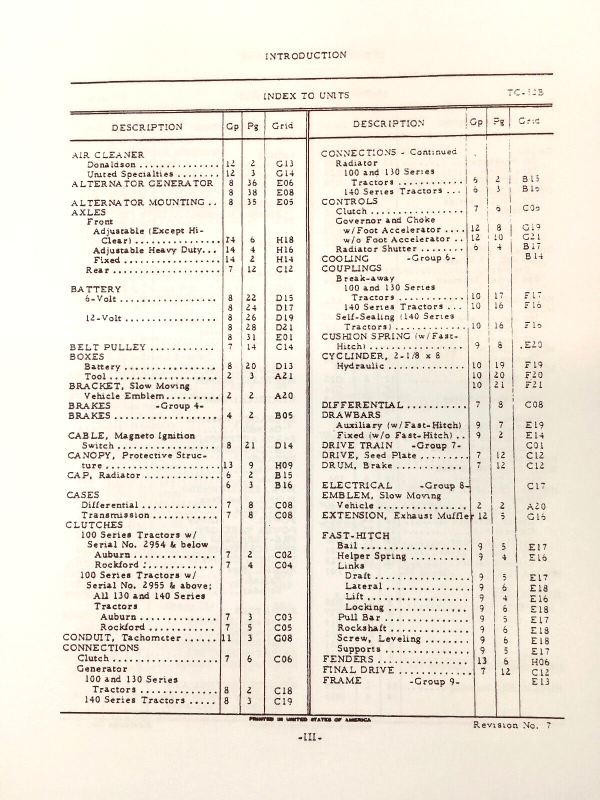 Farmall International 130 Tractor Parts Operators Manual Set Catalog Owners Book - Image 6