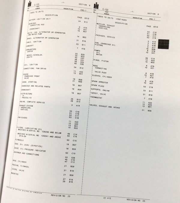 Farmall International 130 Tractor Service Parts Operators Manual Set Repair Shop - Image 6