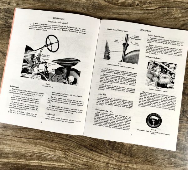 Farmall International Cub and Lo-Boy Tractor Operators Manual Set Maintenance - Image 4