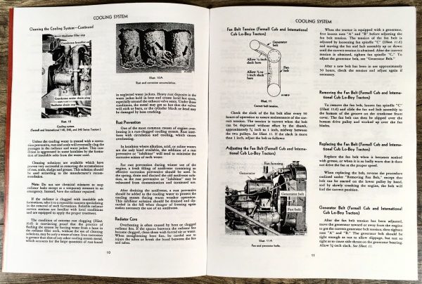 Farmall International Cub and Lo-Boy Tractor Operators Manual Set Maintenance - Image 10