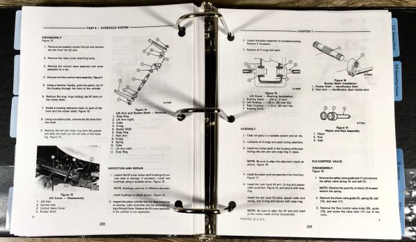 Ford 1110 1210 Tractor Service Parts Manual Repair Shop Set Workshop Catalog - Image 9