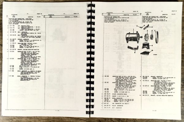 Farmall International Cub Lo-Boy Tractor Parts Operators Manual Set Catalog Book - Image 6