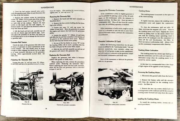 Farmall International Cub Lo-Boy Tractor Parts Operators Manual Set Catalog Book - Image 9