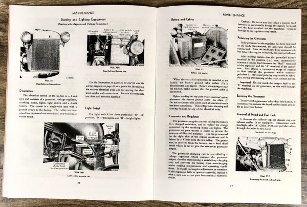 Farmall International Cub Lo-Boy Tractor Parts Operators Manual Set Catalog Book - Image 12