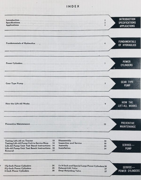 Farmall International MD MDV Tractor Service Parts Operators Manual Set Of 7 - Image 4