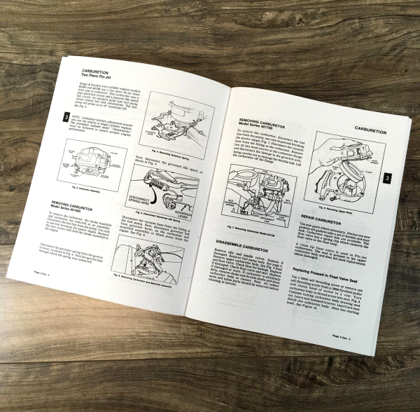 Cub Cadet 1605 1610 Lawn Garden Tractor Service Manual Set Repair Shop Book - Image 10