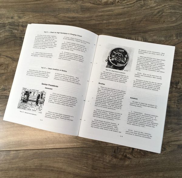 Farmall International 606 2606 Diesel Tractor Service Parts Manual Set D236 - Image 8