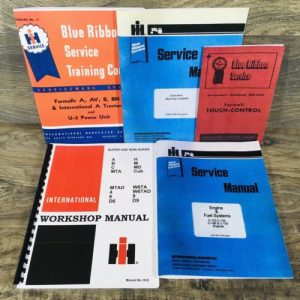 Farmall International Super C Tractor Service Manual Set Workshop Repair Shop