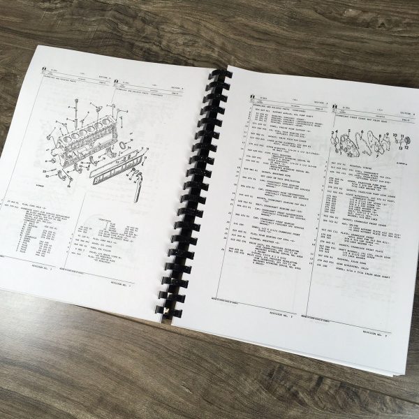 Farmall International D236 D282 D301 D310 D407 DT407 6 Cyl Engines Parts Manual - Image 5