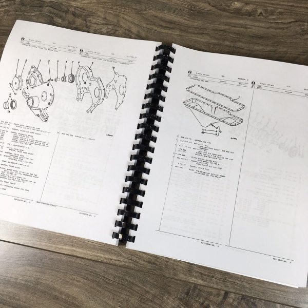 Farmall International D236 D282 D301 D310 D407 DT407 6 Cyl Engines Parts Manual - Image 6