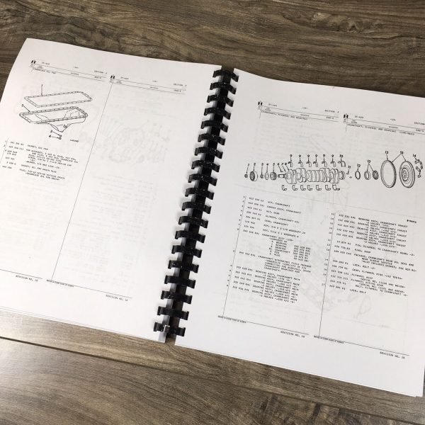 Farmall International D236 D282 D301 D310 D407 DT407 6 Cyl Engines Parts Manual - Image 7