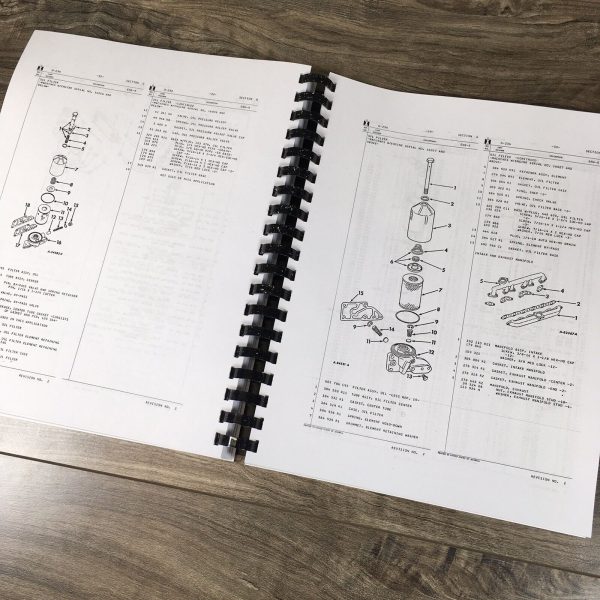 Farmall International D236 D282 D301 D310 D407 DT407 6 Cyl Engines Parts Manual - Image 8