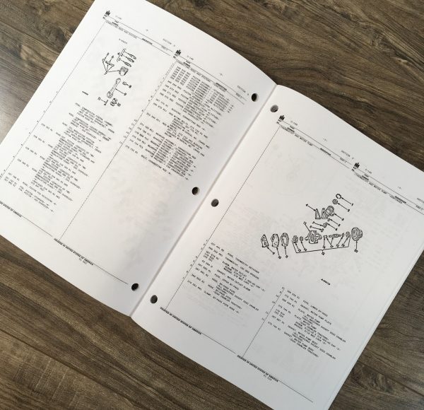 Farmall International 2424 Tractor Service Parts Catalog Manual Set Repair Book - Image 10
