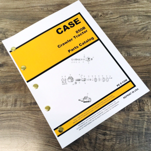 Case 850B Crawler Tractor Parts Manual Catalog Book Assembly Schematic Views