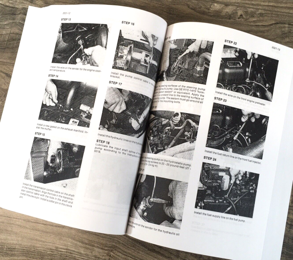 Case W4 Wheel Loader Forklift Service Repair Manual Technical Shop Book Overhaul - Image 6