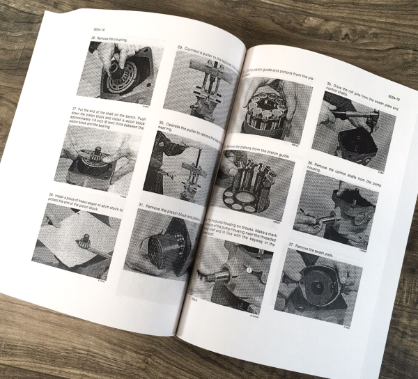Case W4 Wheel Loader Forklift Service Repair Manual Technical Shop Book Overhaul - Image 10