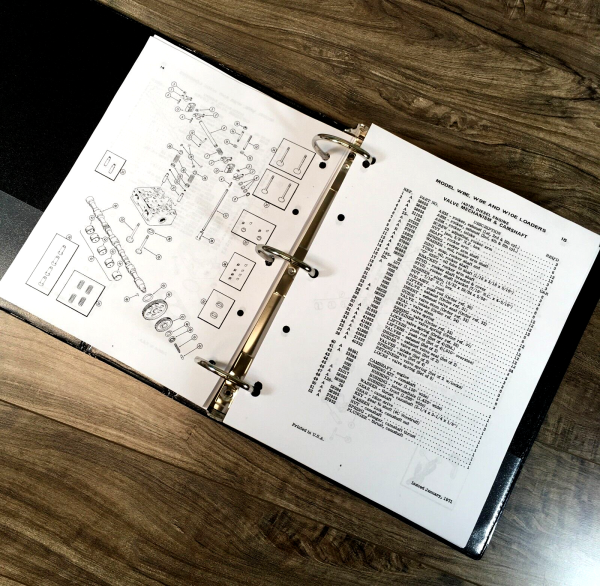 Case W8E Wheel Loader Service Manual Parts Catalog Operators Repair Shop Set - Image 7