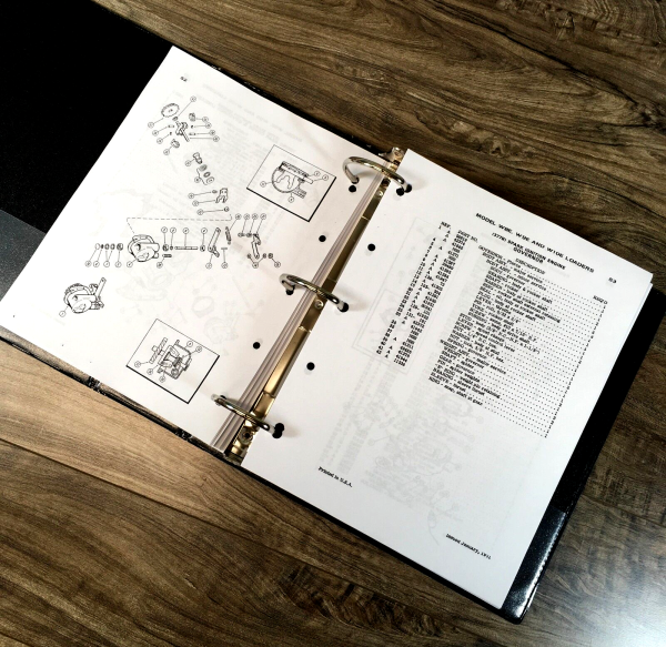 Case W8E Wheel Loader Service Manual Parts Catalog Operators Repair Shop Set - Image 8