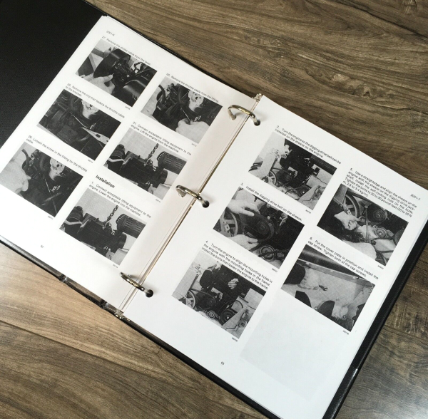 Case TL200 Trencher Service Manual Parts Catalog Repair Shop Set Workshop Book - Image 5