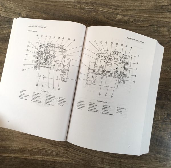 Case W4 Wheel Loader Forklift Service Parts Operators Manual Set Catalog Repair - Image 12