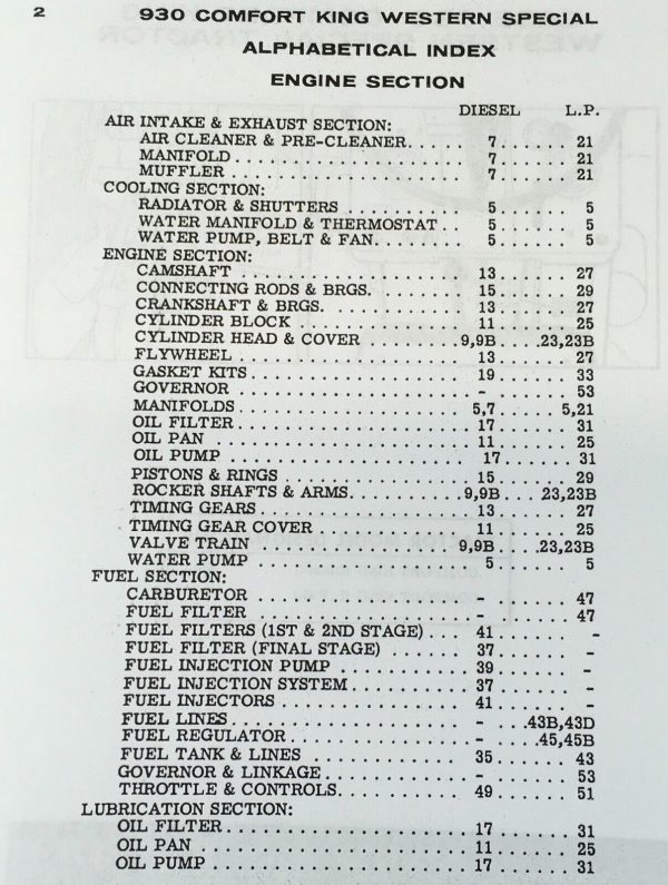 Case 930 931 932 Comfort King Tractor Parts Operator Manual Set SN 8229002-After - Image 4